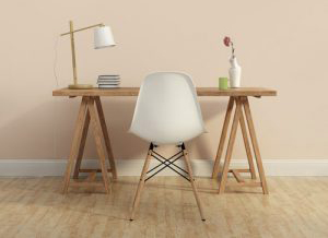 bureau et chaise simple et épuré